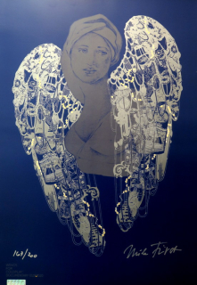 Wings for Coldplay (silver)