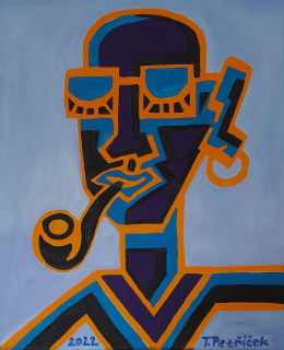 Smoke woman