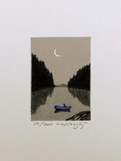 Malá modrá loďka