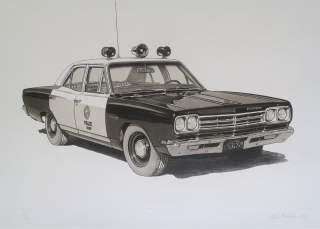 1969 Plymouth Belvedere LAPD